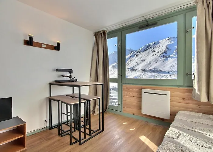 Joli Pour 3/4 Pers. Face Aux Pistes Avec Balcon Ensoleille - Fr-1-455-226 公寓 *